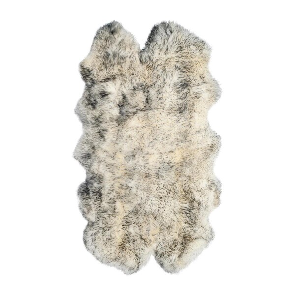 Palacedesigns Sheepskin Rug - Gradient Gray PA3698952 - main